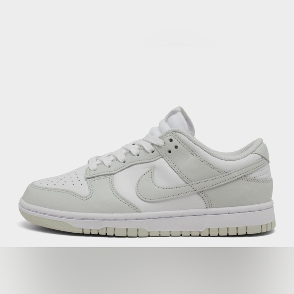 NIKE Women's Dunk Low Photon Dust White Sneakers 8.5